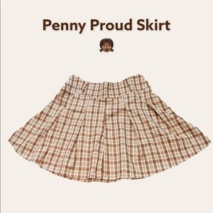 SCHOOL GIRL PLAID SKIRT